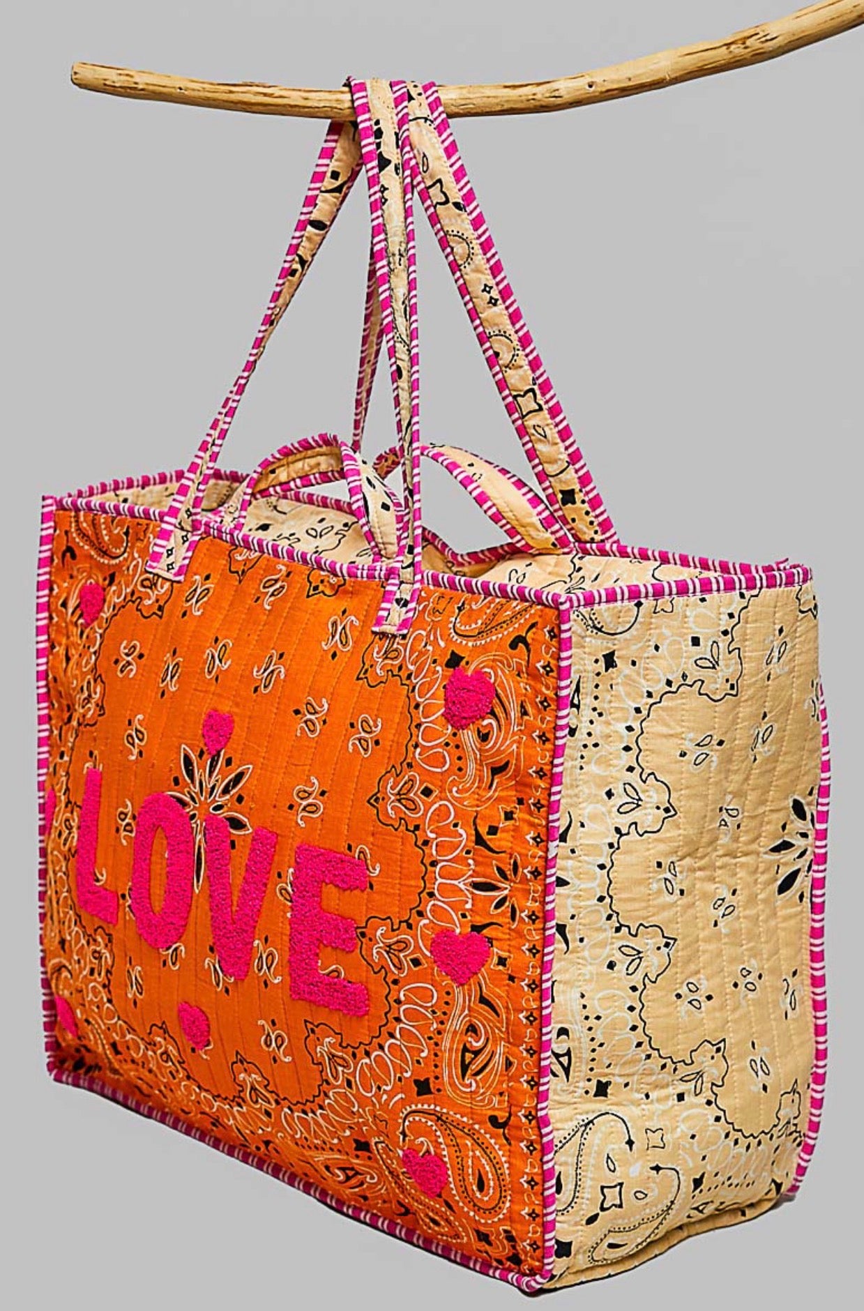 Quilted Tote Bag