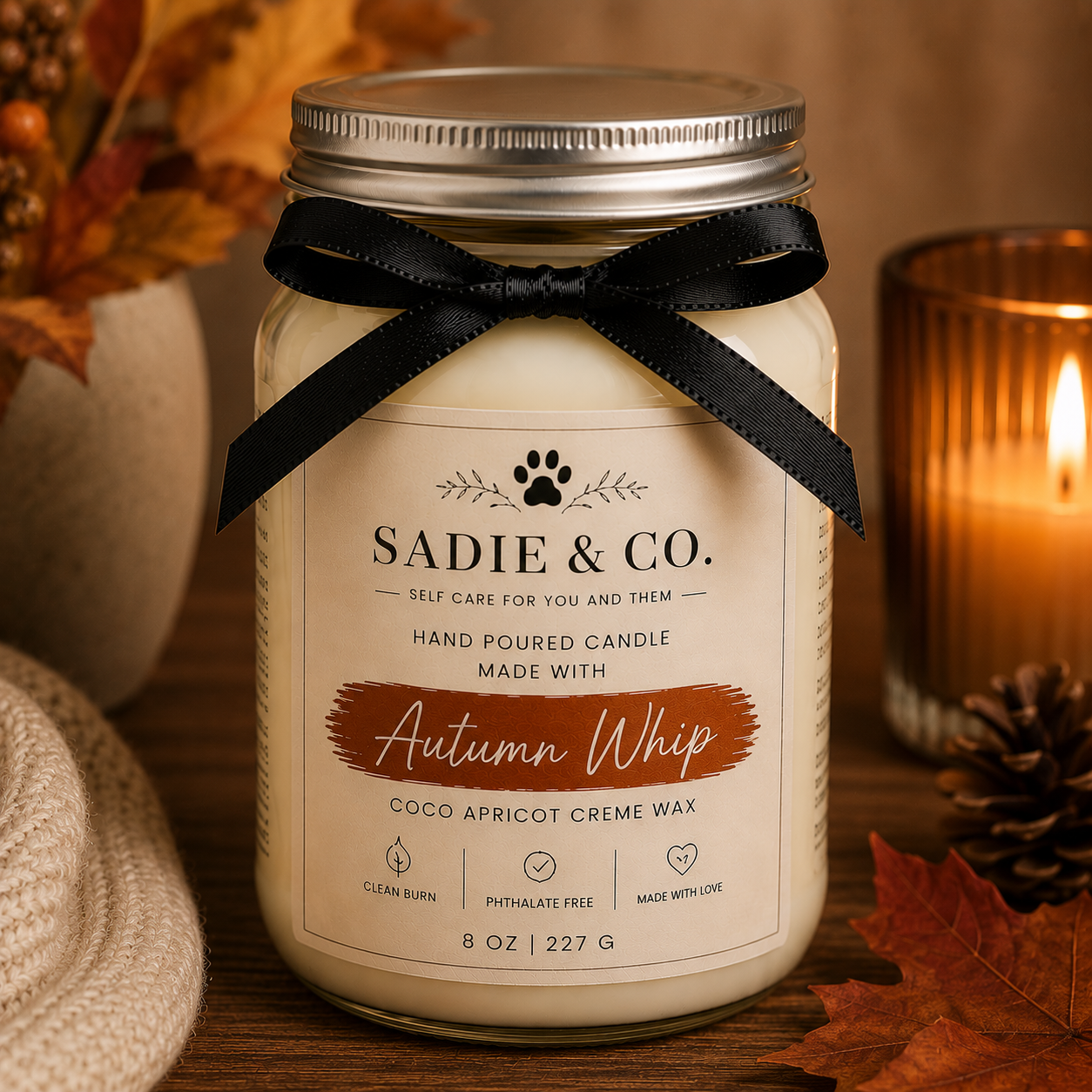 16oz Mason Jar Candle